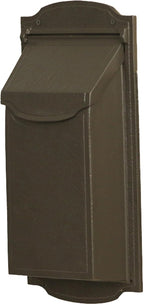 Special Lite Contemporary Vertical Wall Mount Mailbox - Mocha Aluminum Mailbox for Wall Mount - SVC-1002-MOC