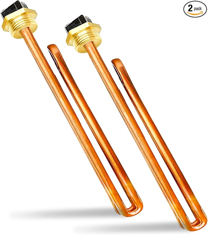 Upgrade HE 90240 Heating Element, For Ecosmart ECO 18 24 27 36, Rheem, Eemax, Richmond Electric Tankless Water Heaters, Water Heater Element Heater Parts, 9KW 18KW 27KW 36KW 240V, 2 Pack