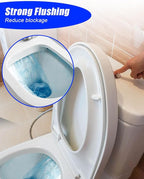 2-Inch Toilet Flush Valves, Dual Flush Valve Toilet Repair Kit Compatible with One Piece Toilets Top Push Button Valve, 8" Height