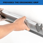 Drywall Tools Skimming Blade with Extension Handle - 10", 16" & 24" 32" 40" Blades 0.5mm&0.35mm, Drywall Roller,Taping Knife, Arc Scraper, Construction Tools