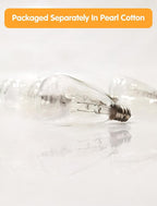 10-Pack ST35 Light Bulbs Replacement Edison Clear Bulbs -5 Watts C7/E12 Screw Base for Indoor/Outdoor Patio String Lights