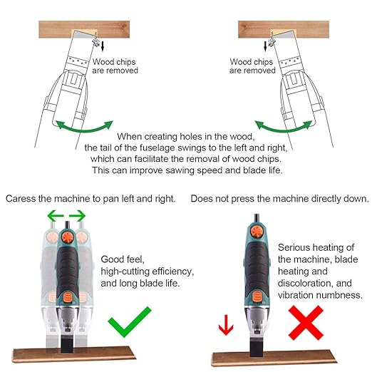 Bionso 40 PCS Oscillating Saw Blades, Premium Multitool Kit for Wood Metal Plastics, Tool Blades Fit Dewalt Worx Rockwell Wen Milwaukee Makita Ryobi Bosch Fein Porter Genesis Black