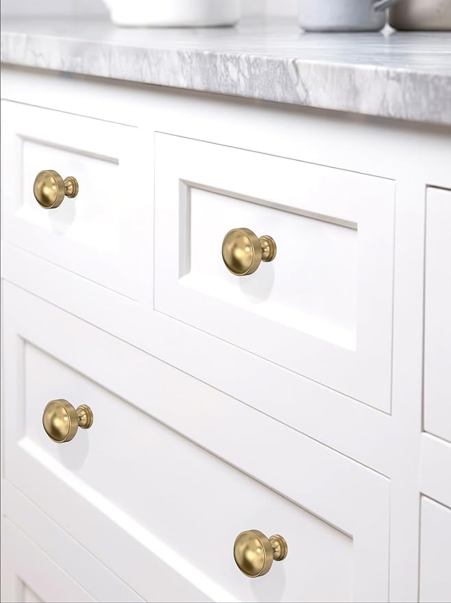 10 Pack Champagne Bronze Kitchen Cabinet Knobs Cabinet Pulls Drawer Hardware