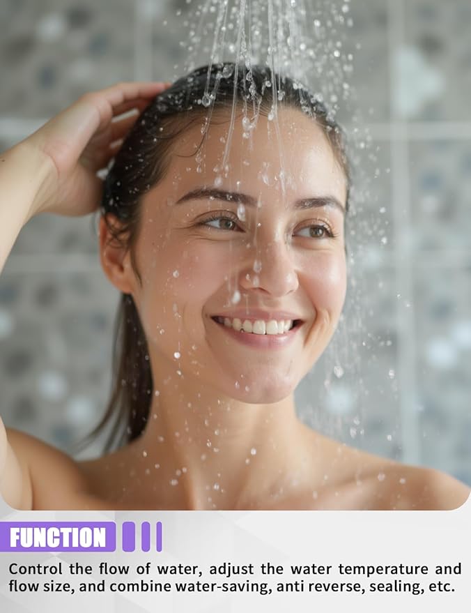 N40HLC Shower Cartridge Fit for Temp-Gard III Series Single Handle Tub and Bath Faucet Valve Replace RK7300-CART-3P, JH02BJ, HL-40, Z-7300