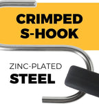 Bungee Cords with Hooks 15", Heavy Duty Rubber Straps, 10 Pack Bungee Straps for Trucks, Tarp Tie Downs, Rain Cover, Cargo, Canopy, Outdoor Use, 180 lbs Load