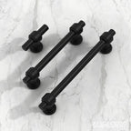 Alzassbg 10 Pack Matt Black Cabinet Pulls, 7-1/2 Inch(192mm) Hole Centers Cabinet Handles Kitchen Hardware Straight Bar for Cabinets and Drawer AL3505MB