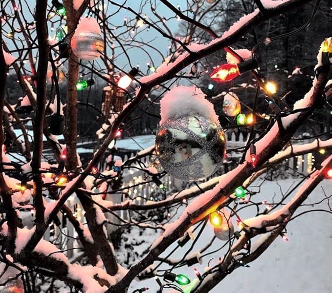 Novelty Lights 500 Case C9 Outdoor Christmas Replacement Bulbs, Multi, E17/C9 Intermediate Base, 7 Watt