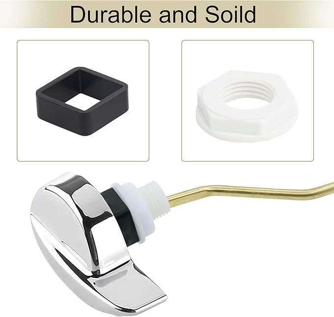 TOTO Universal Side Mount Toilet Handle THU068#CP Trip Lever for St743S Flush Tank - Easy Installation for TOTO Kohler Toilets