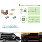 10 Pcs 0695030.PXPS 30A 32V Mini Slotted Automotive MCASE Shaped Cartridge Fuse Kit