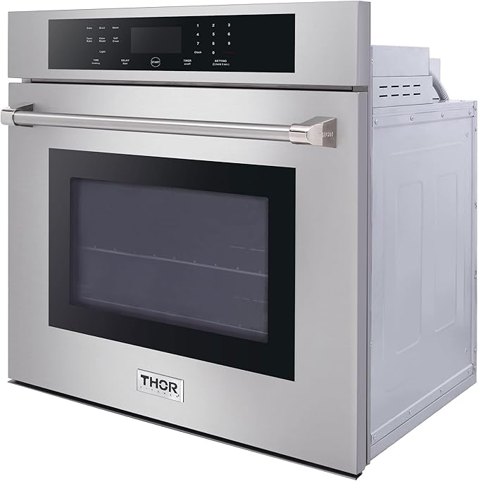 THOR Kitchen Professional 30-Inch Electric Convection Wall Oven in Stainless Steel - Model HEW3001