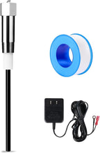 Powered Anode Rod for Water Heater(10-45 Gallon Tank) Electric Anode Rod Made of Titanium, Anti-rust, Anti-Corrosion, Reduce Scale,Water Heater Anode Rod Powered Anode Rod Titanium Anode Rod