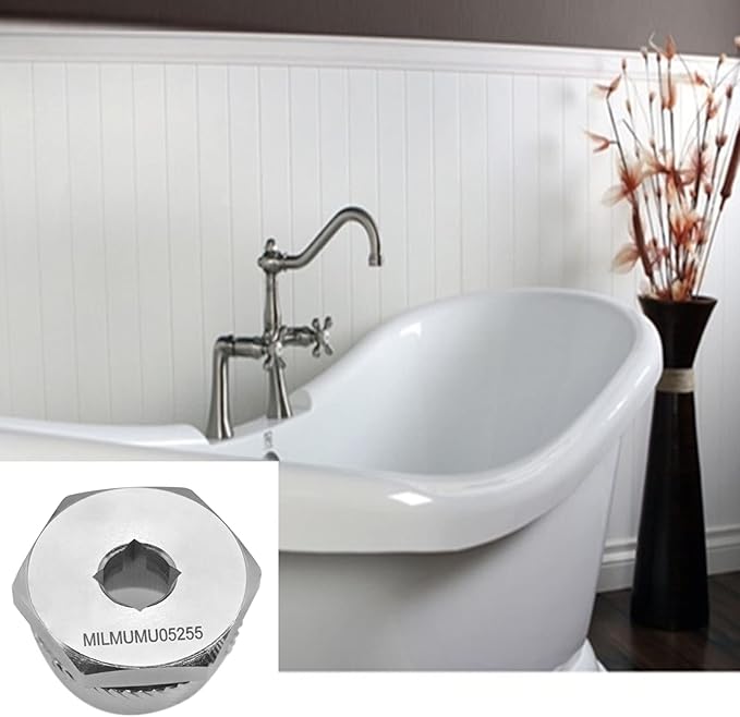 Compatible with Tub Drain Extractor-Removes One and a Half Inch Old or Stubborn Tub Drains （ 05255 1.5" ）