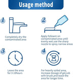 Mold Mildew Cleaner Gel Household Cleaner for Wall Tiles Grout Sealant Bathroom Cleaning Home Kitchen Sinks Cleaning - 8 Fl.Oz(Pack of 1)