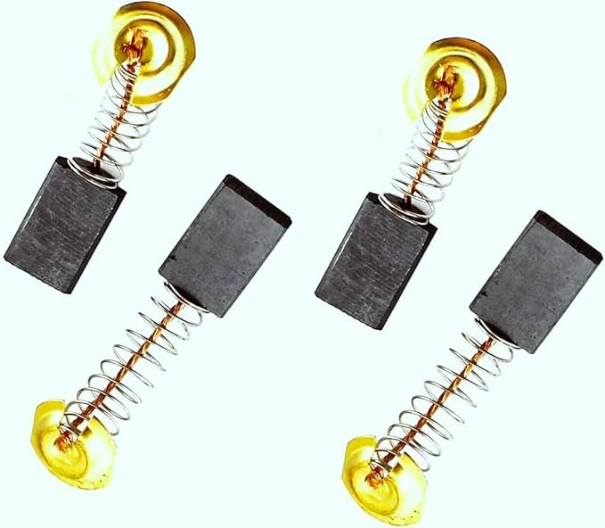 4-Pack CB303 Carbon Brushes - Compatible with Most Power Tools, Routers, Circular Saws - Replaces CB303, 194996-6, 191963-2