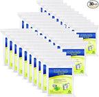 30 Pieces Plastic Drop Sheets for Painting, Waterproof and Dust-Proof Clear Cloth for Furniture Cover, 9x12 Feet Tarps