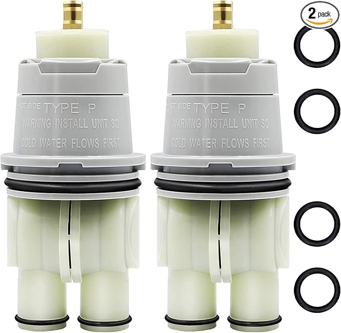 RP46074 Shower Valve Cartridge Compatible with Delta Shower and Tub 13/14 Series Faucet, Single-handle Delta Universal Valve Cartridge Assembly, Repair Kit for Delta Shower Valve Cartridge.