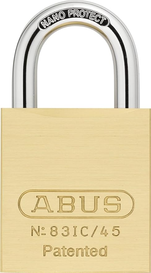 ABUS 83IC/45 Small Format Interchangeable Core Padlock - Core/Cylinder Not Included