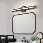 mirrea 24" Black Vanity Lights for Bathroom 4 Light Vanity Lighting Fixtures for Mirror 3 CCT Adjustable LED Vanity Light