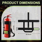 2 Pcs Fire Extinguisher Strap Firefighter Tools Firefighting Equipment Accessories Gear for Firefighter