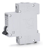 AC Miniature Circuit Breaker, 16 Amp 120V/240V 1 Pole DIN Rail Mount Circuit Breaker, Thermal Magnetic Trip, Solar AC Disconnect Switch MCB C16
