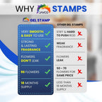 -96 Flowers- Flower Toilet Gel Stamp | Toilet Scent Fresheners (Mix Scent)