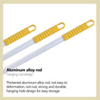 Loop-End String Mop, Heavy Duty Commercial Industrial Mop with Extra Mop Head Replacement, 59 inch Aluminium Alloy Pole.