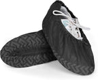 200 Count Shoe Covers Disposable Non-Slip, Premium Cloth Boot Covers, Slip-resistant, Durable, Breathable, Non-toxic, Recyclable
