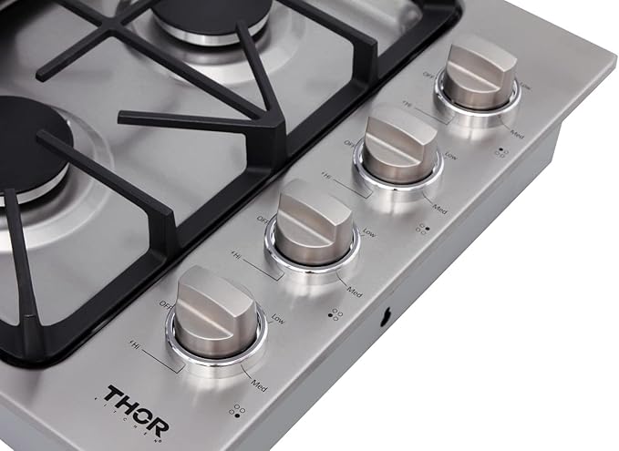THOR Kitchen Professional 30-inch Cooktop/Rangetop in Stainless Steel - Model TGC3001