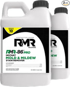 RMR-86 Pro Instant Mold Stain & Mildew Stain Remover - Contractor Grade Cleaning Solution, Professional Quality Formula, Odor Removal, 2.5 Gallon, 2 Pack