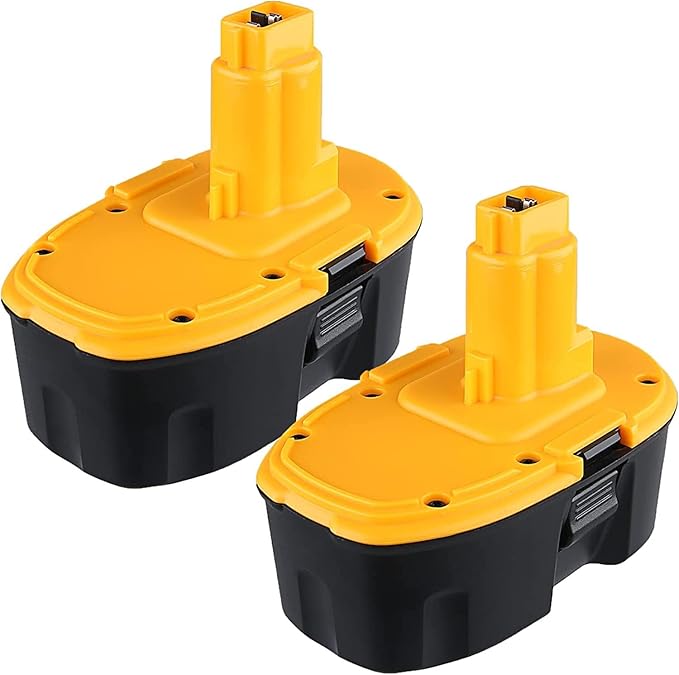 18V Replacement Battery for DeWalt DC9096 2 Packs 5.0Ah 18 Volt XRP Replacement Batteries for DeWalt DE9096 DC9098 DE9098 DE9098 DW9096 DW9095 Cordless Power Tools