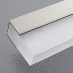 SOLFART Bathroom Light Fixtures Brushed Nickel 24 Inch Dimmable Vanity Lights Modern Led Lights for Bathroom