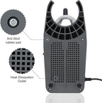 Shaved Ice Machine Snow Cone Machine Ice Crusher with Stainless Steel Blade Kitchen Electric for Shaved Ice and Snow Cone (300W 2000r/min) Also Comes with a Free Ice Pick and Ice Cube Tray