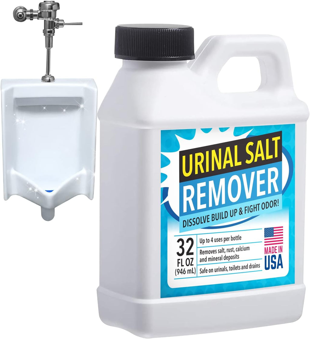 IMPRESA Odor-Eliminating Urinal Cleaner & Pipe Descaler - 32 oz Unscented - Removes Rust, Lime, Mineral & Calcium Deposits - Urine Odor Eliminator & Urinal Salt Remover