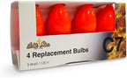 Brite Star 4Ct C7 Replacement Bulbs, Orange