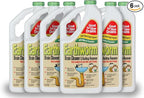 Earthworm Drain Cleaner - Drain Deodorizer - Natural and Safer for Families - Six (6) 32 oz Bottles