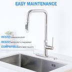 Sink Hole Cover, Escutcheon Plate Stainless Steel Faucet Deck Plate 10 Inch for 1 or 3 Hole Bathroom or Kitchen Sink Faucets Round, Brushed Nickel