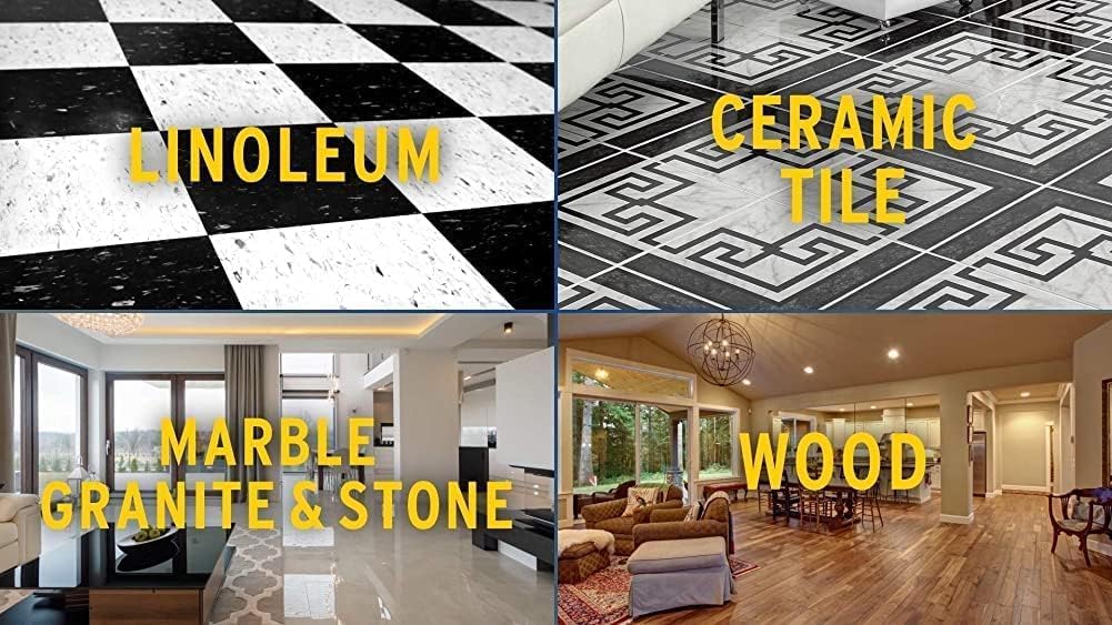 Zep ZUMSF128 Multi Floor Cleaner, 128 oz, Blue, 128 Count (Pack of 2)