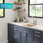 Kraus Oletto Single Handle Kitchen Bar Faucet in Chrome, Kitchen Sink Faucets, KPF-2822CH