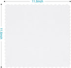 Orighty Microfiber Cleaning Cloth, 24 Pack Highly Absorbent Cleaning Supplies, Reusable Clean Rags for House, Microfiber Cloth for Kitchen, Window, Car Care, 11.5x11.5 inch White