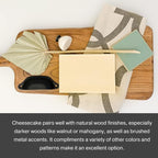 Country Chic All-in-One Chalk Paint for Furniture, Cabinets, Home Decor, Eco-Friendly, Matte Finish, Built-In Primer & Top Coat for Wood, Metal - Cheesecake (Off White) - Pint 16 oz (475 ml)