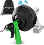 drain snake [25FT] - Auto Feed - Ideal plumbing snake for sink and drain unblocking - Solid drain auger for real DYIs!