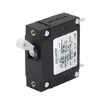 GLOSO J Type Toggle Hydraulic Magnetic Single Pole Circuit Breaker AC/DC Manual Reset Switch Yachts Campers Caravans White Toggle, 25A, J1P