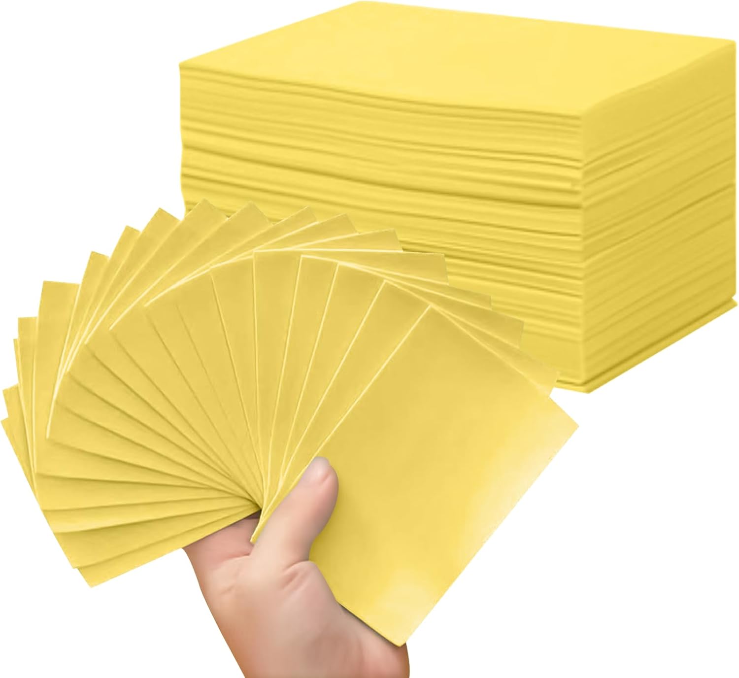 Floor Cleaning Tablets Sheets, Method Hardwood Floor Cleaner and Polish Pack of 300, Concentrate Mild Scent For RV Wall Tiles, Hardwood, Laminate Floor, Yellow