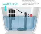 R&T A1350 Quiet Toilet Fill Valve Toilet Universal Tank Parts Replacement, Water Saving Toilet Repair Kit