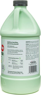 Instant Power Eco Clog Preventer - Enzyme Drain Cleaner Liquid and Deodorizer for Sink, Shower, Toilet, Garbage Disposal Cleaner, Bio-Based Drain Defense, Smell Remover and Odor Eliminator - 2 Liters