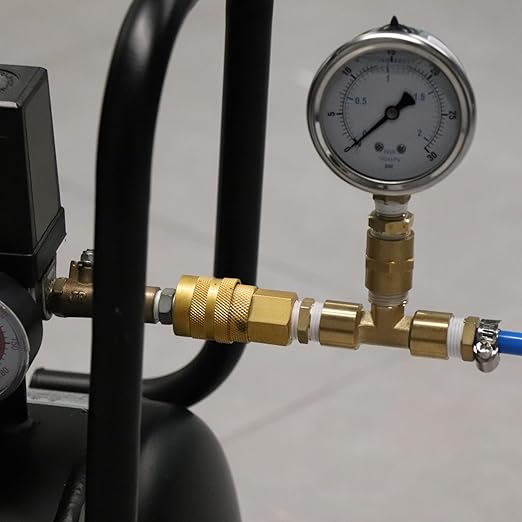 TAISHER 8PCS Brass Pipe Fitting, Reducer Adapter, Hex Nipple, 1/2-Inch Male Pipe x 1/2-Inch Male Pipe