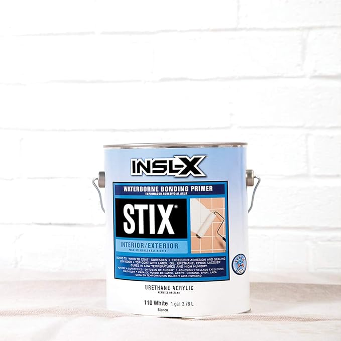 INSL-X SXA11009A-04 Stix Acrylic Waterborne Bonding Primer, 1 Quart, White