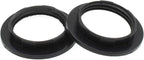 1-1/2 Inch Lamp Shade Collar Rings,FDXGYH 2pcs E26 Light Socket Ring Retainer Rings and Replacement Adapter(Black)