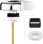 Toilet Handle Replacement Parts, Toilet Tank Flush Lever for TOTO THU004-CP Trip Lvr for St701Cst854884 for TOTO ST701, CST853, CST854, CST884, CST604CEF, CST614CEF Flush Handle