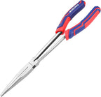 WORKPRO Premium 11” Extra Long Needle Nose Pliers, Paper Clamp Precision, Heavy-Duty CRV Steel, Soft Grip